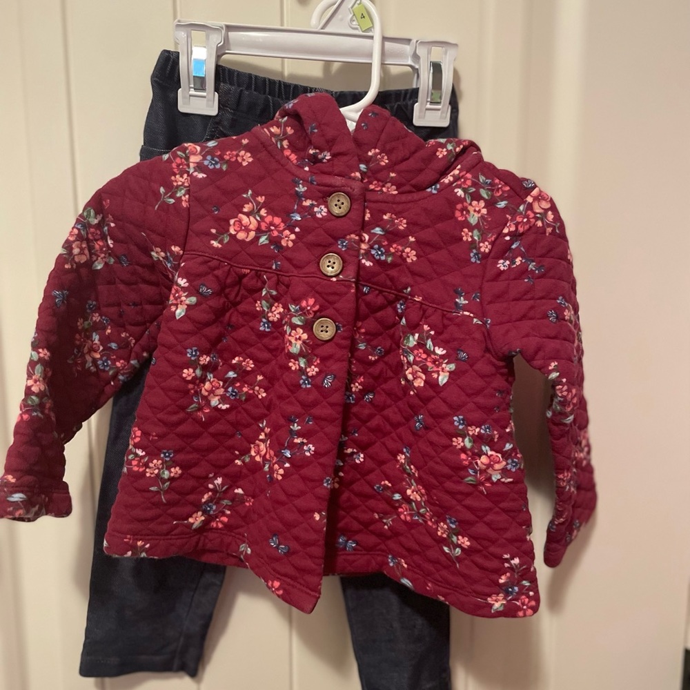Carters outfit set - 24 months